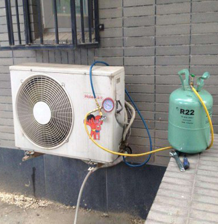 牡丹空调加氟